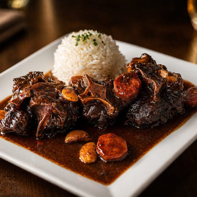 Slow-Braised Oxtails.