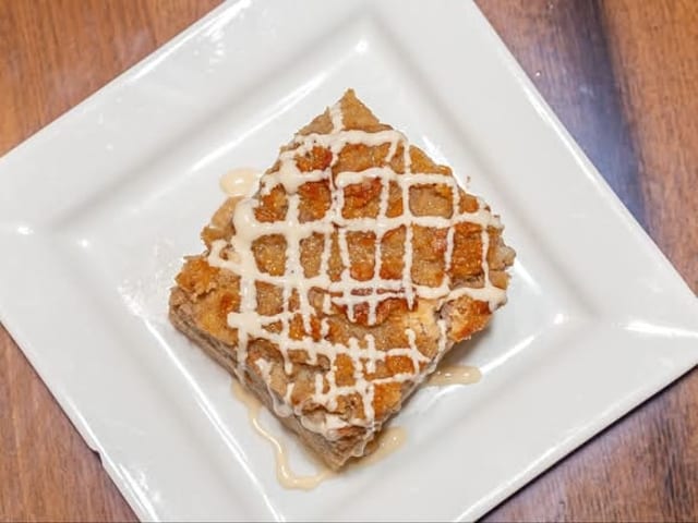 White Chocolate Bread Pudding (Serves 12).