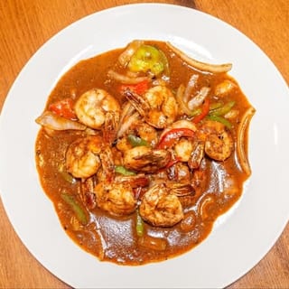 Jerk or Curry Shrimp